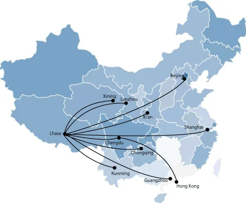 Tibet Flight Information
